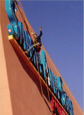 Robert Randazzo Installing Sign